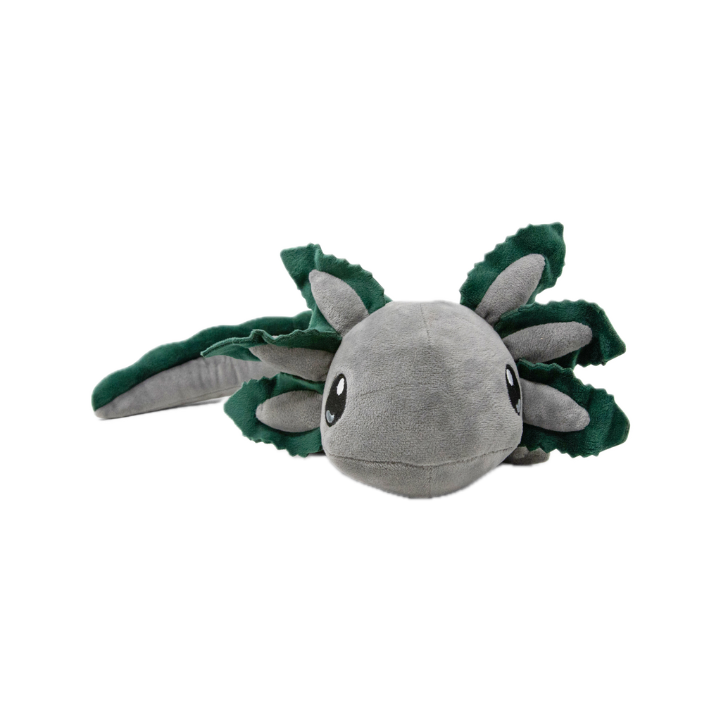 Gray Weighted Realistic Axolotl Plush - 2lbs (0.9kg)