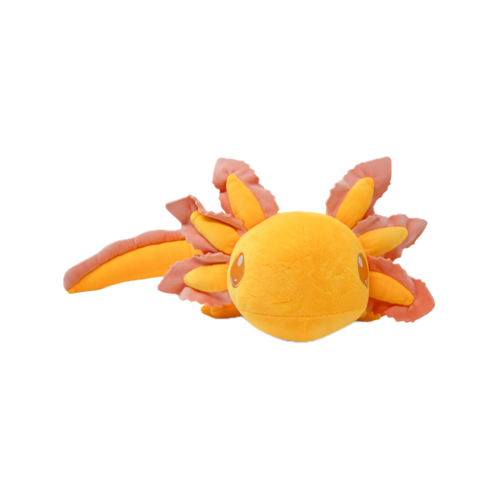 Yellow Weighted Realistic Axolotl Plush - 2lbs (0.9kg)