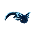 4lb Weighted Realistic Axolotl Plush - Blue (1.8kg)