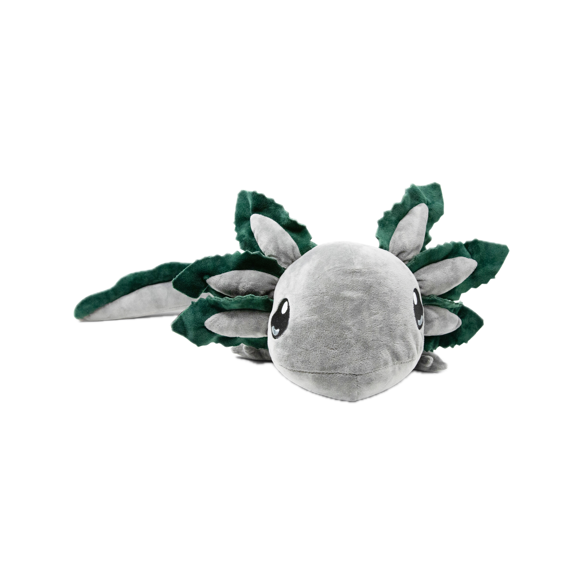Gray Weighted Realistic Axolotl Plush - 4lbs (1.8kg)