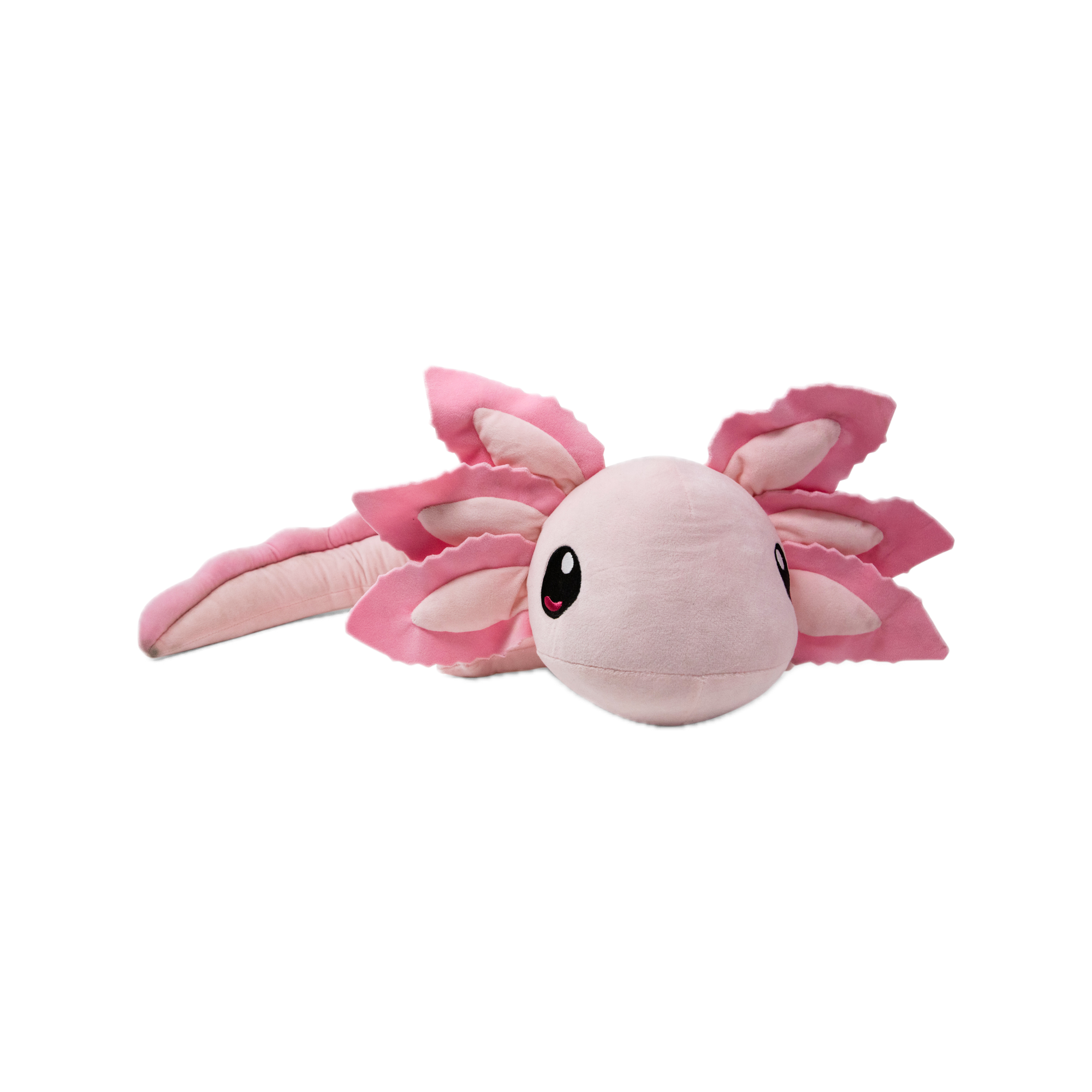 4lb Weighted Realistic Axolotl Plush - Pink (1.8kg)
