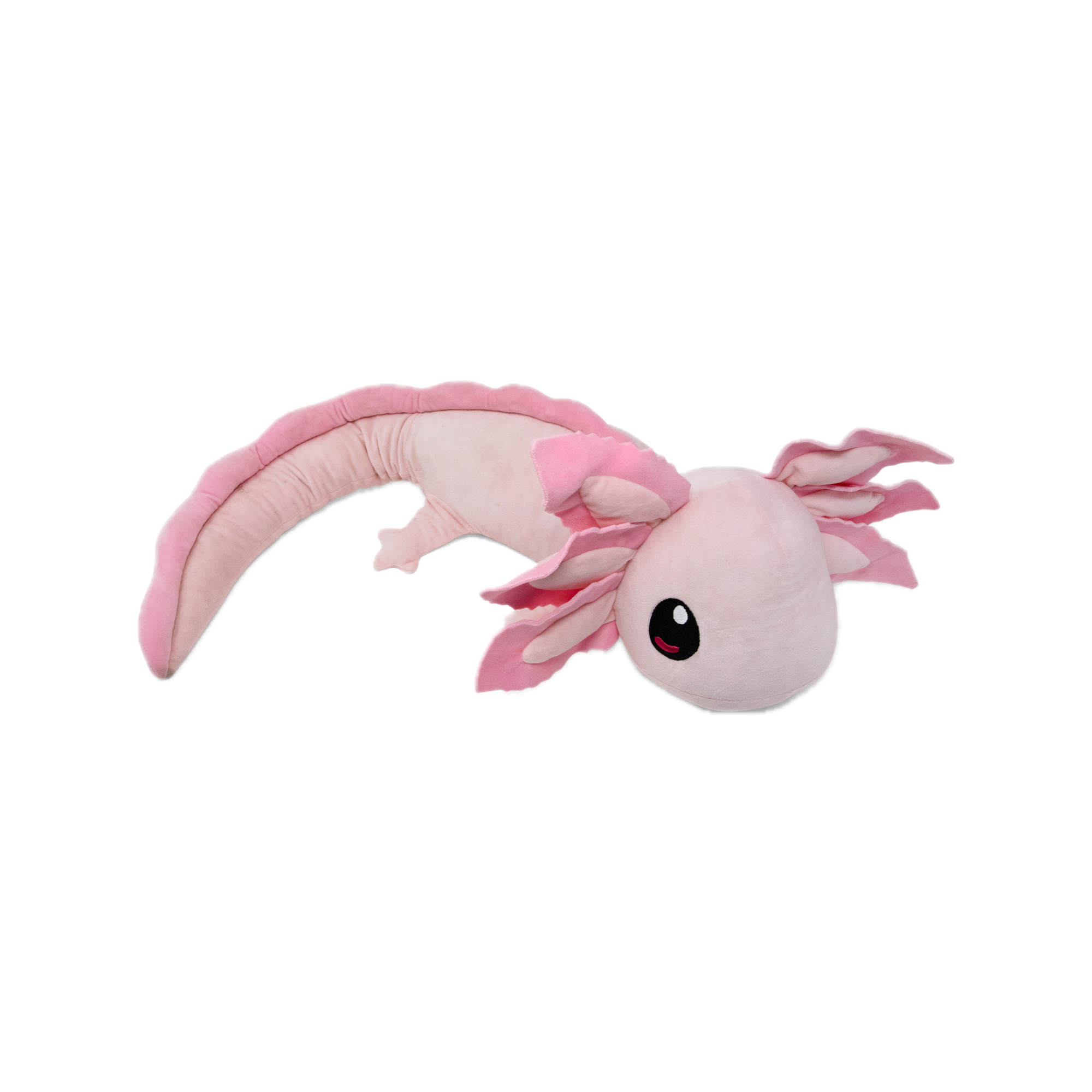 4lb Weighted Realistic Axolotl Plush - Pink (1.8kg)