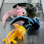 Mini Gray Realistic Axolotl Plush