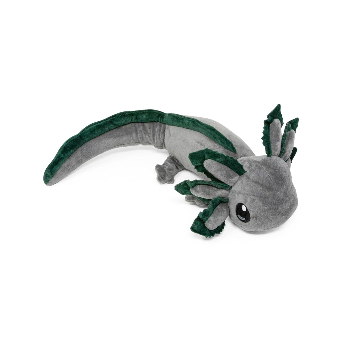 Mini Gray Realistic Axolotl Plush – Axol and Friends
