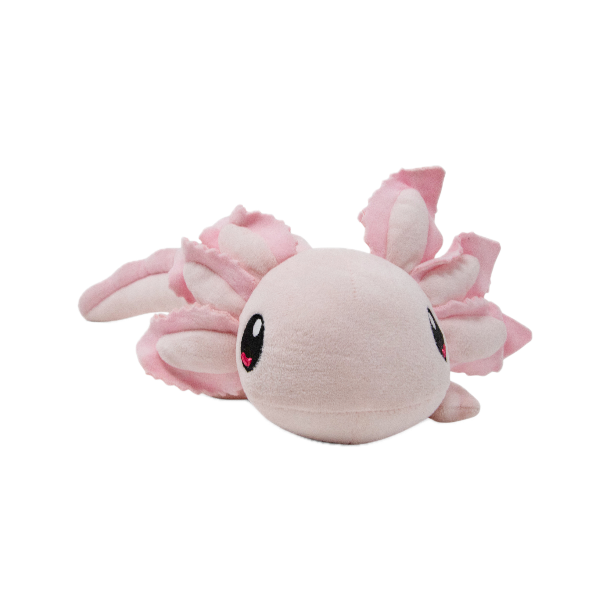Mini Pink Realistic Axolotl Plush