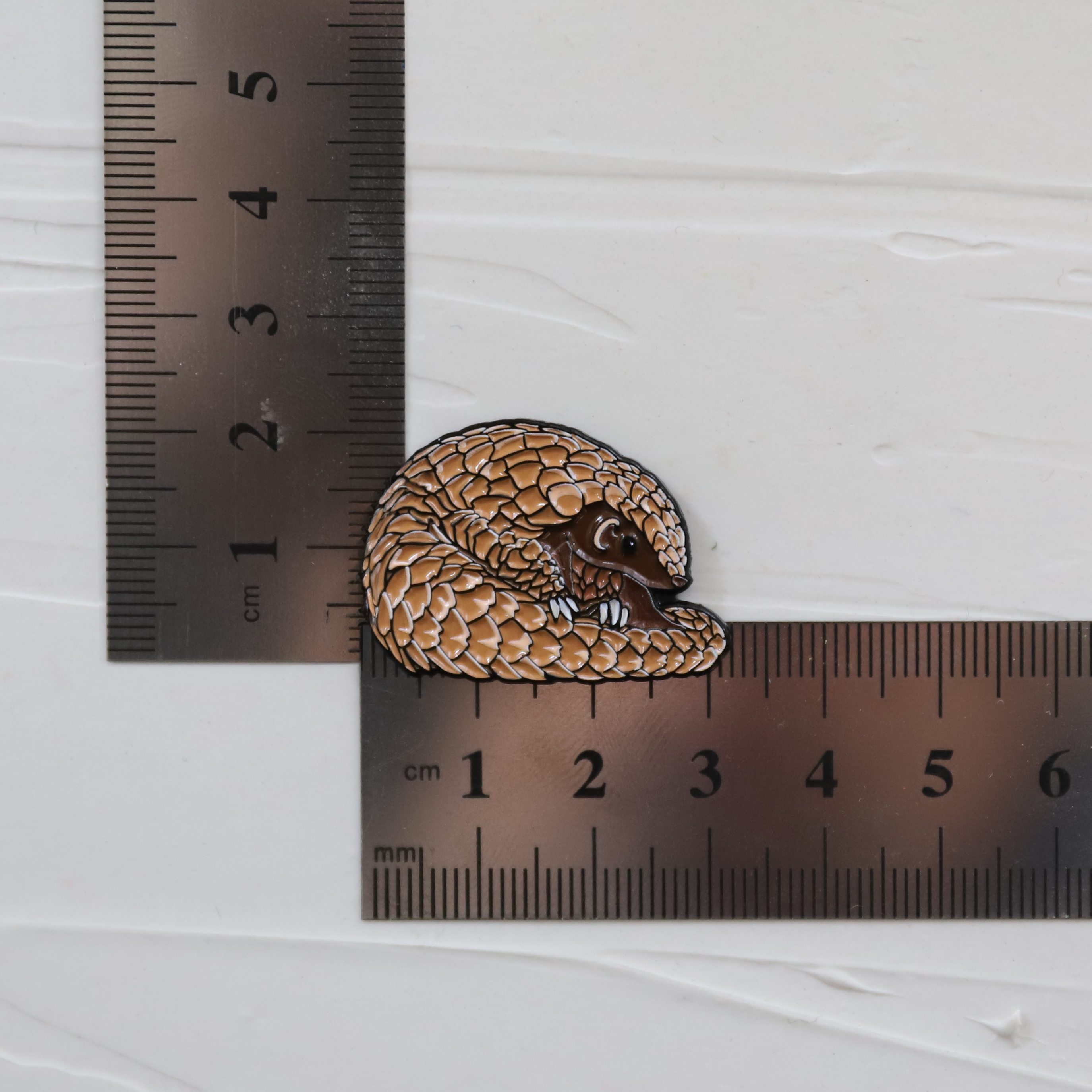 Cute Pangolin Soft Enamel Pin