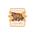 Florida Panther Soft Enamel Pin| Axol & Friends