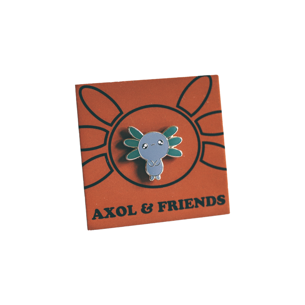 Gray Axol Pin