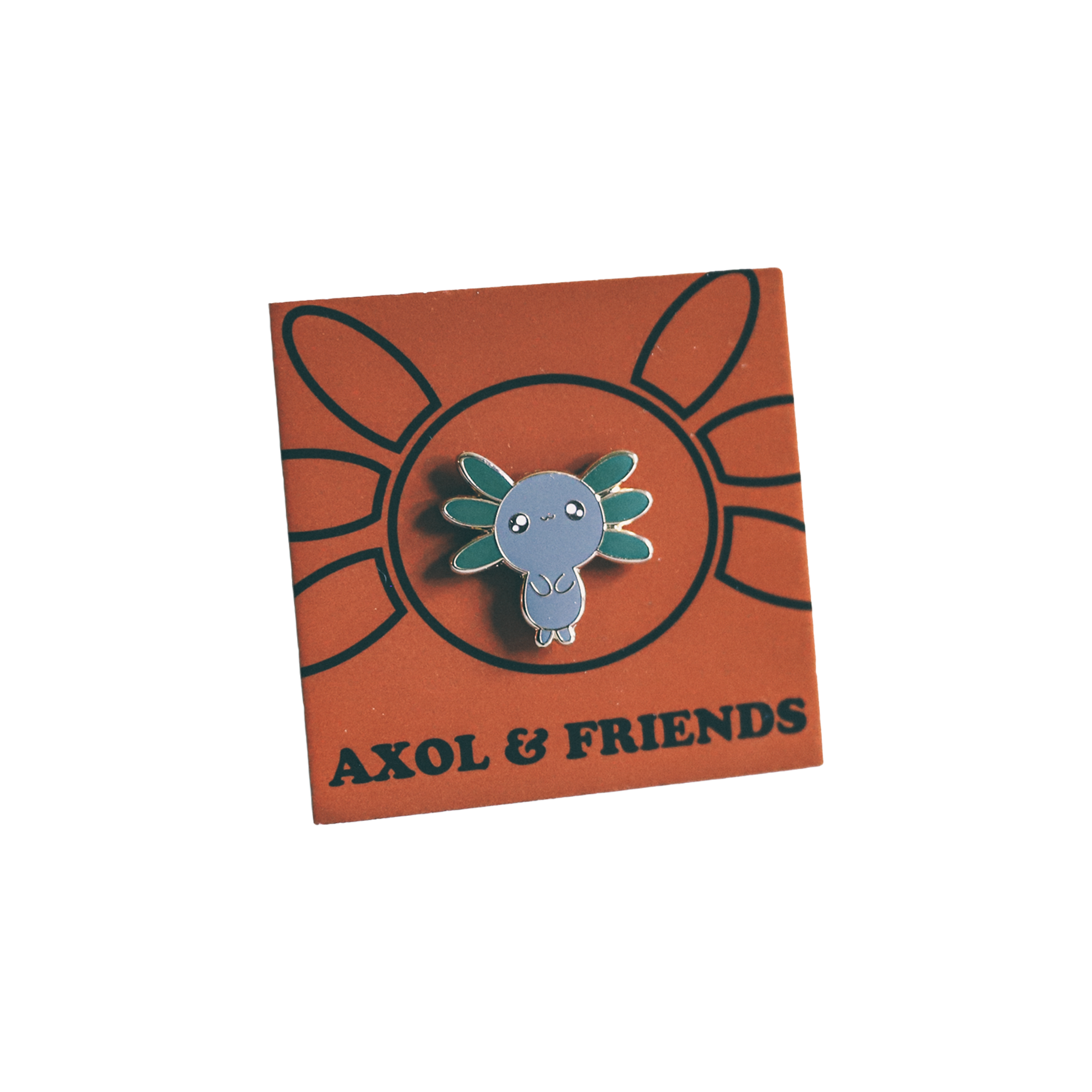 Gray Axol Pin