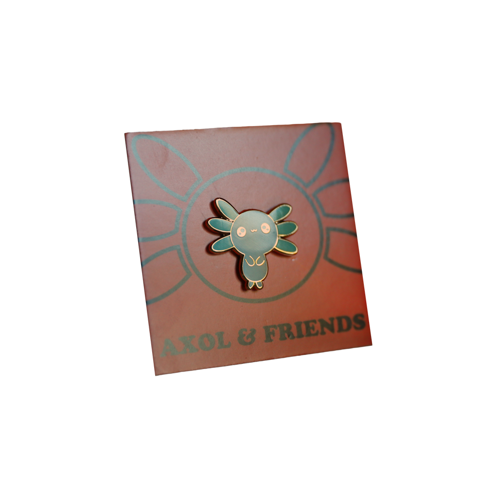 Gray Axol Pin