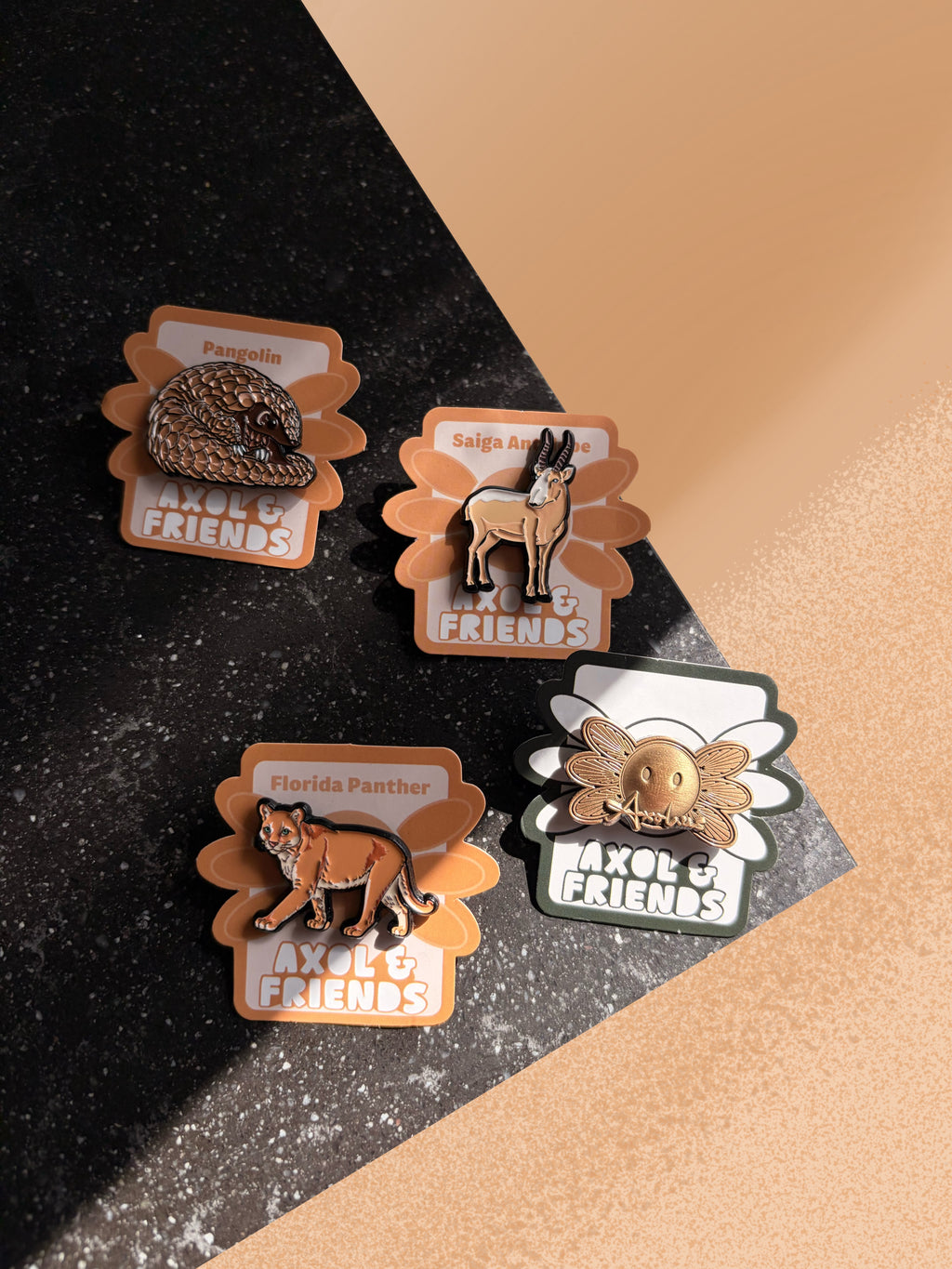 Cute Pangolin Soft Enamel Pin