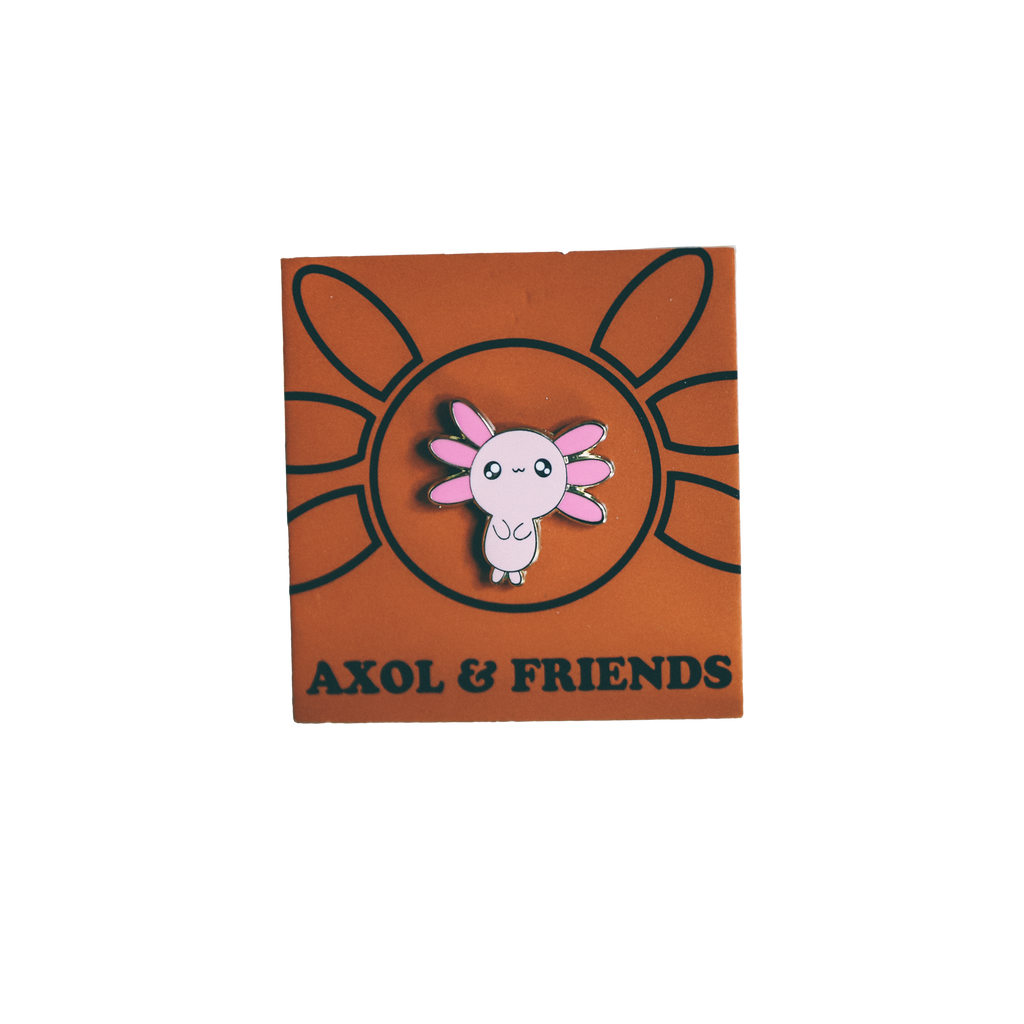 Pink Axol Pin