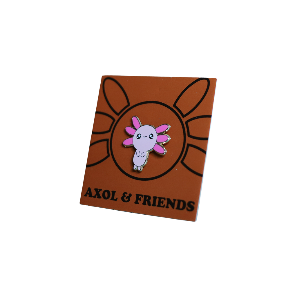Pink Axol Pin