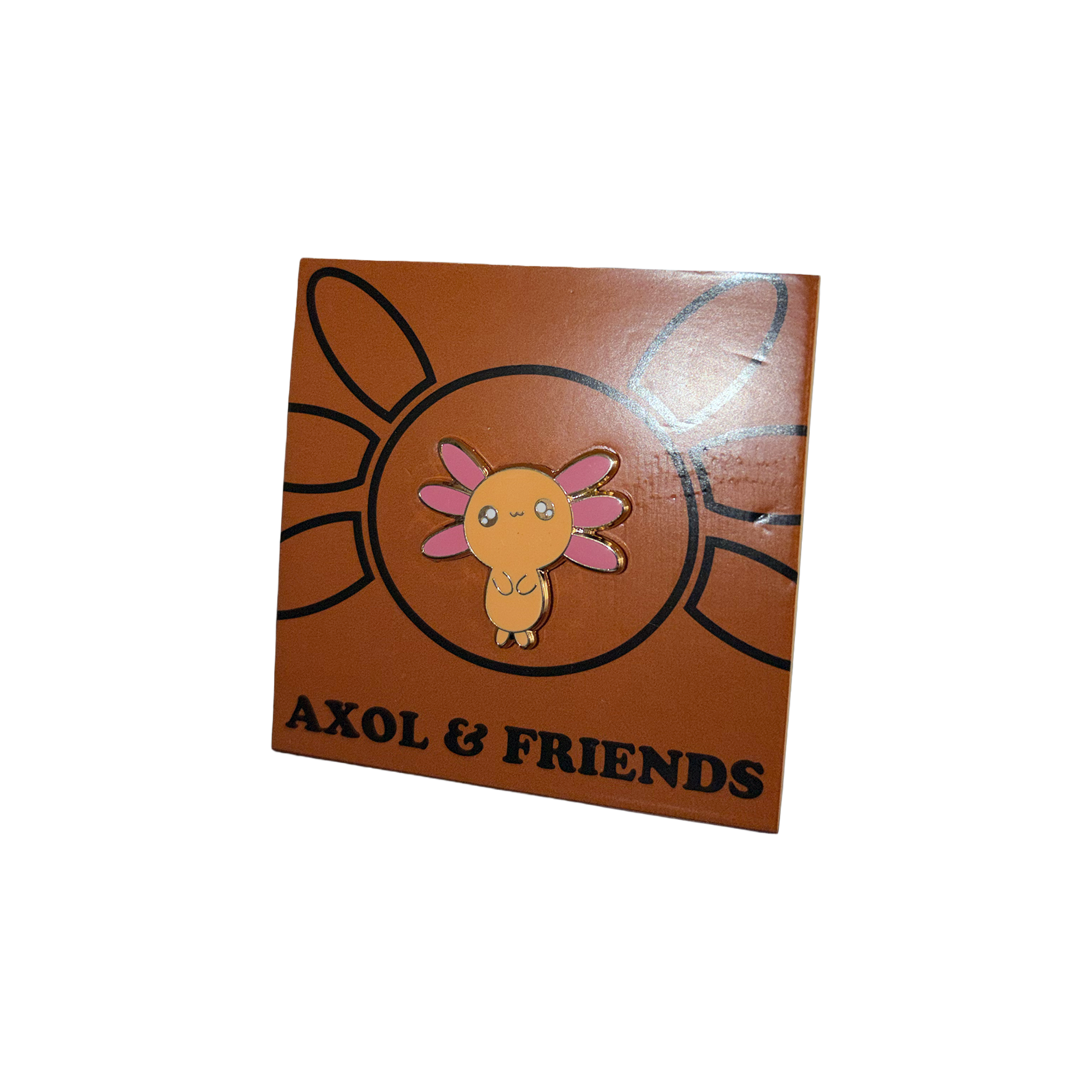 Yellow Axol Pin