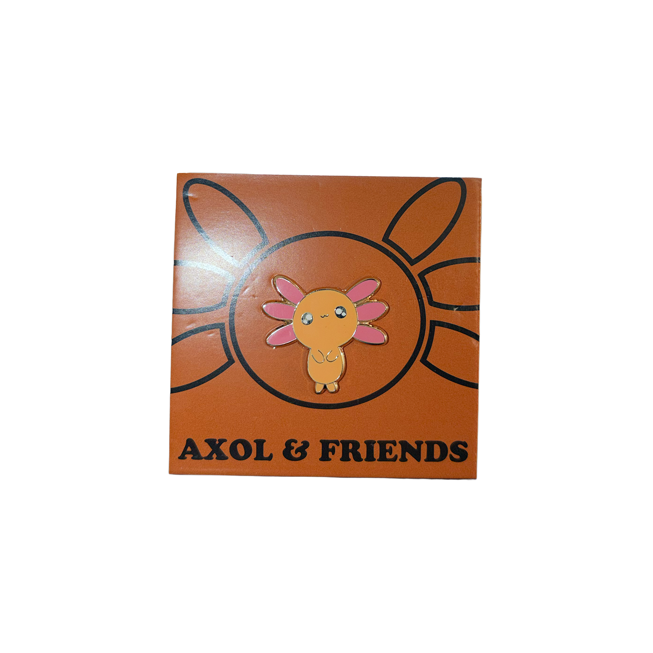 Yellow Axol Pin