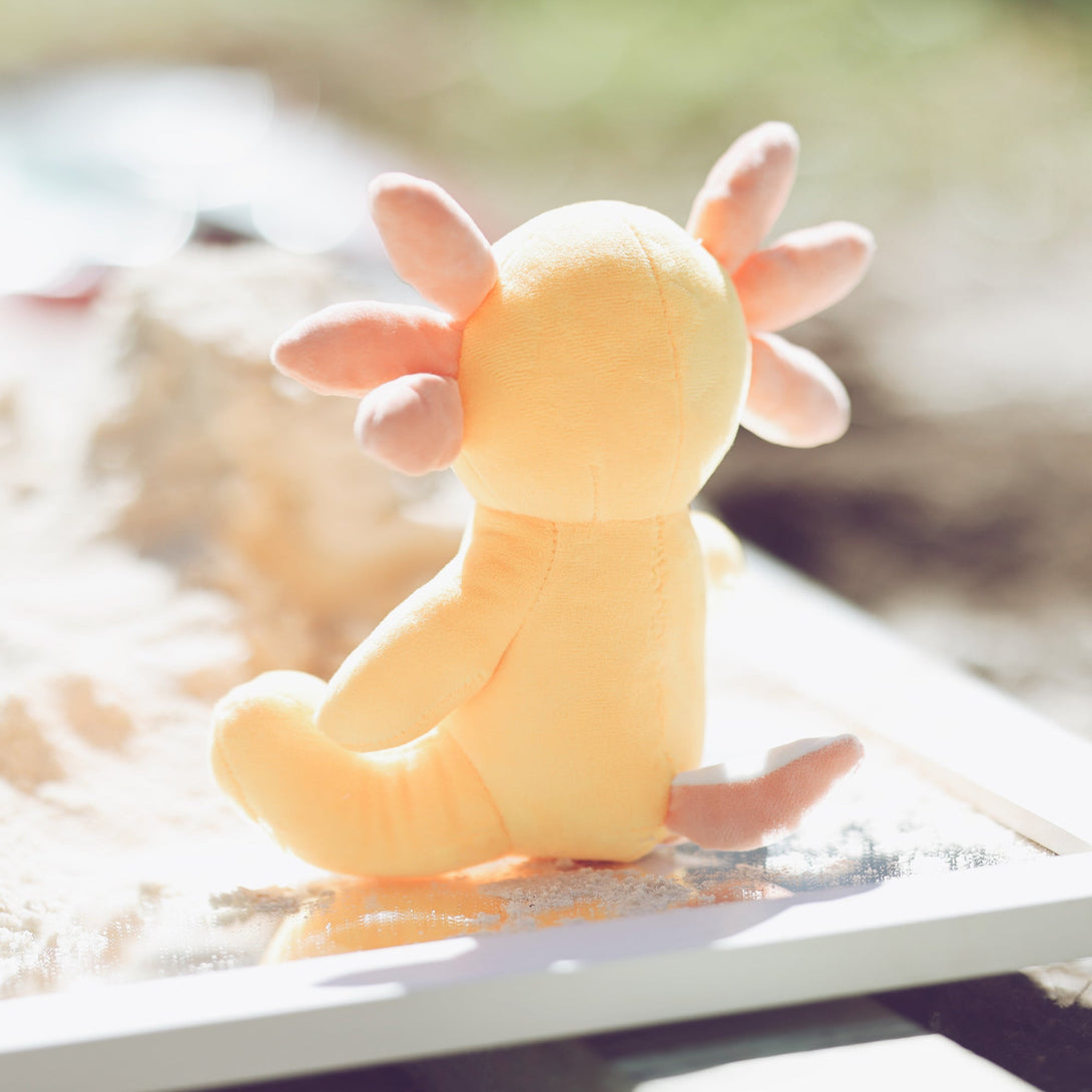 Yellow Axol The Axolotl Plush