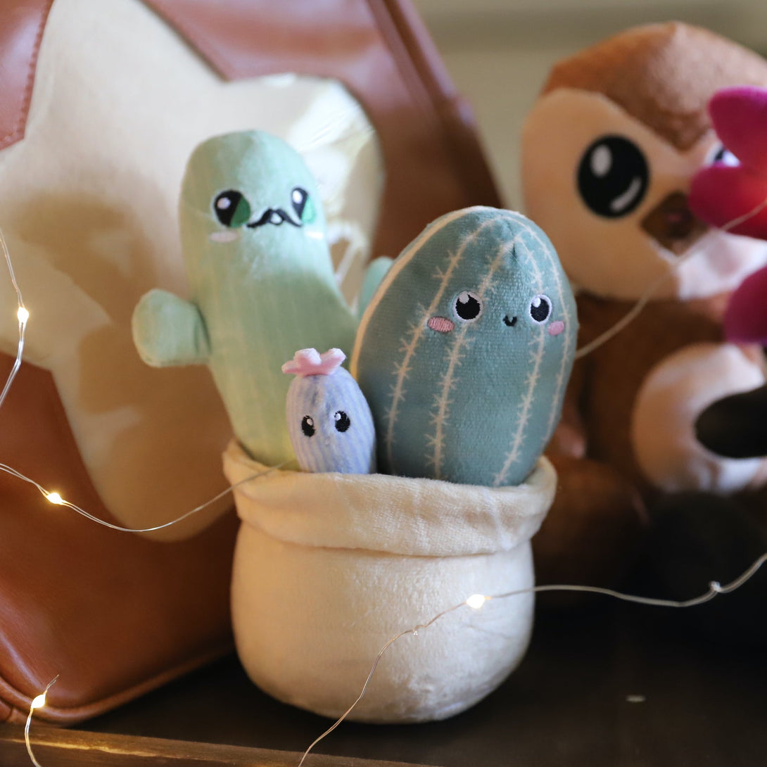 Mr. Cactus & Family Plush