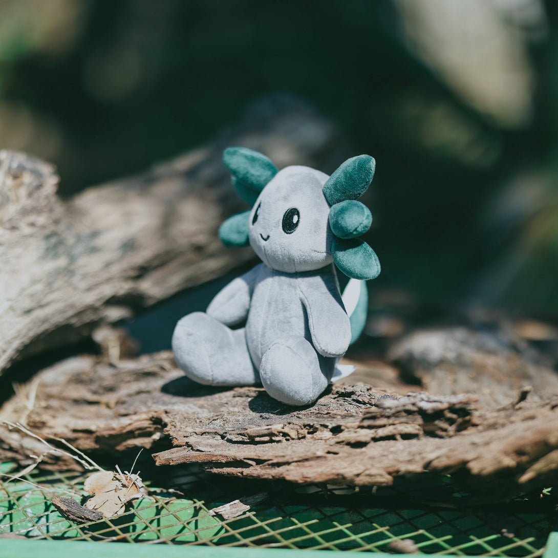 Gray Axol The Axolotl Plush