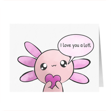 I Love You A Lotl Card 111# Matte Cover / 4.25X5.5 Inch 5 Cards