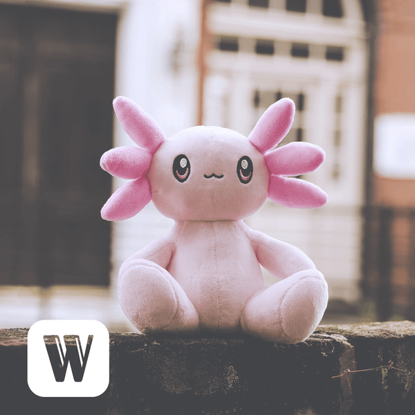 Weighted Axol The Axolotl Plush